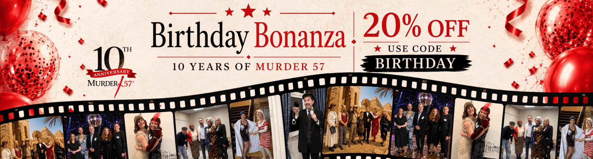10 year birthday bonanza