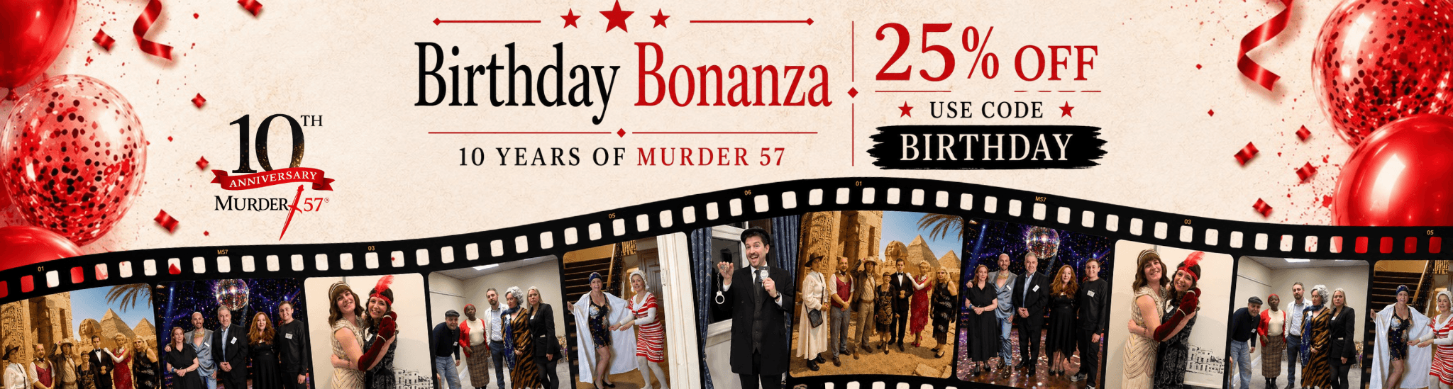 10 year birthday bonanza sale